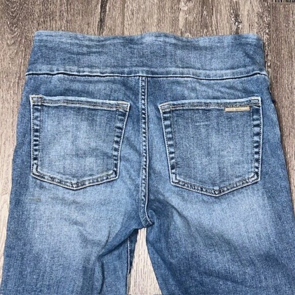 Rock & Republic Jeans Womens 6 Blue Rx The Slimming Denim Cure Skinny Pull On - Picture 7 of 7